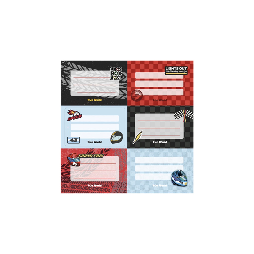 [6202559] ETIQUETAS FW ESCOLARES RACE