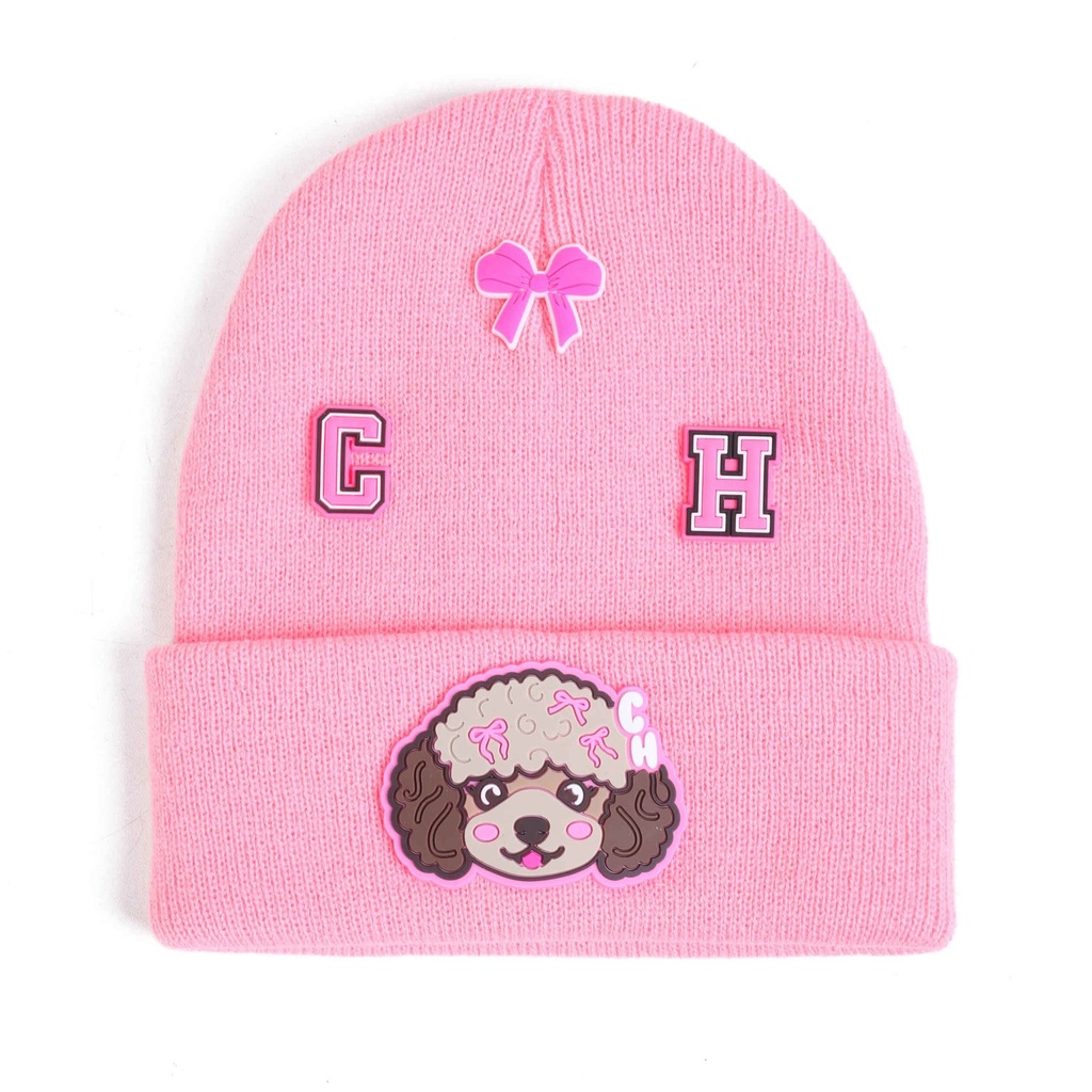 [8TX48] GORRO TEJIDO JOY CHIMOLA POODLE