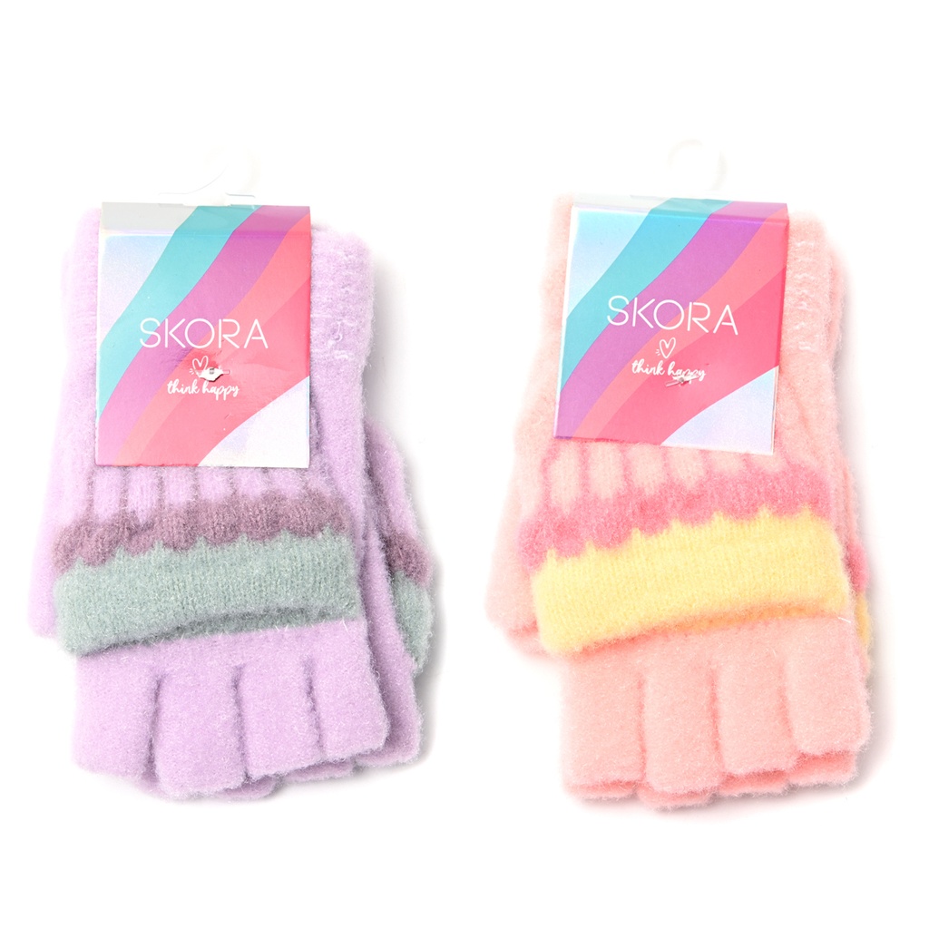 [843792] GUANTE CON TAPITA GORRITO INFANTIL SKORA