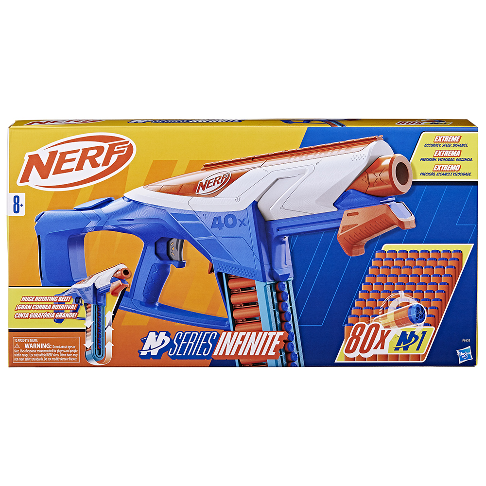HASBRO NERF PISTOLA DE DARDOS SERIES INFINITE