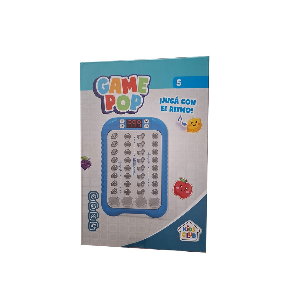JUEGO CONSOLA DE MUSICA POP IT 16x3x11 CM