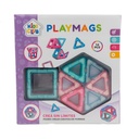 JUEGO DE BLOQUES MAGNETICOS 14 PIEZAS 22x22x5 CM