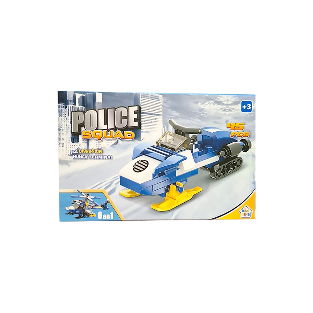 [8156020] JUEGO DE POLICIAS EN DISPLAY