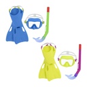 KIT DE BUCEO CLASICO SURTIDO + 3 AÑOS BESTWAY