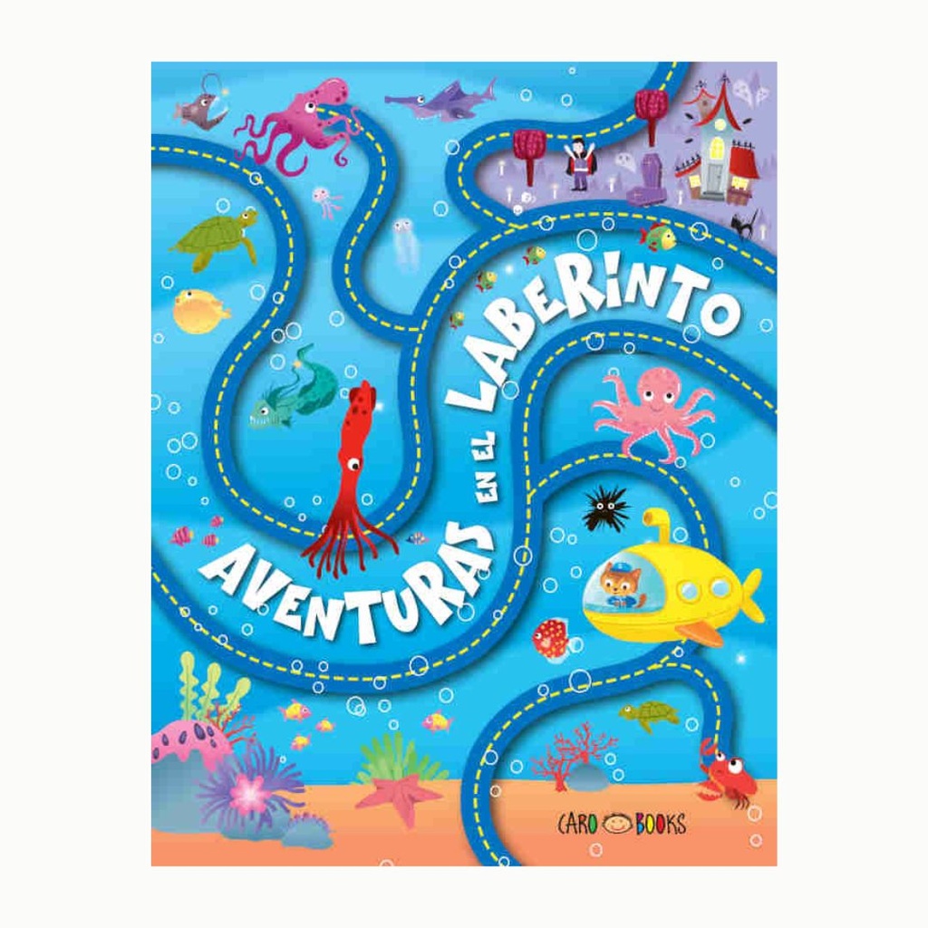 [6852] LIBRO AVENTURAS EN EL LABERINTO