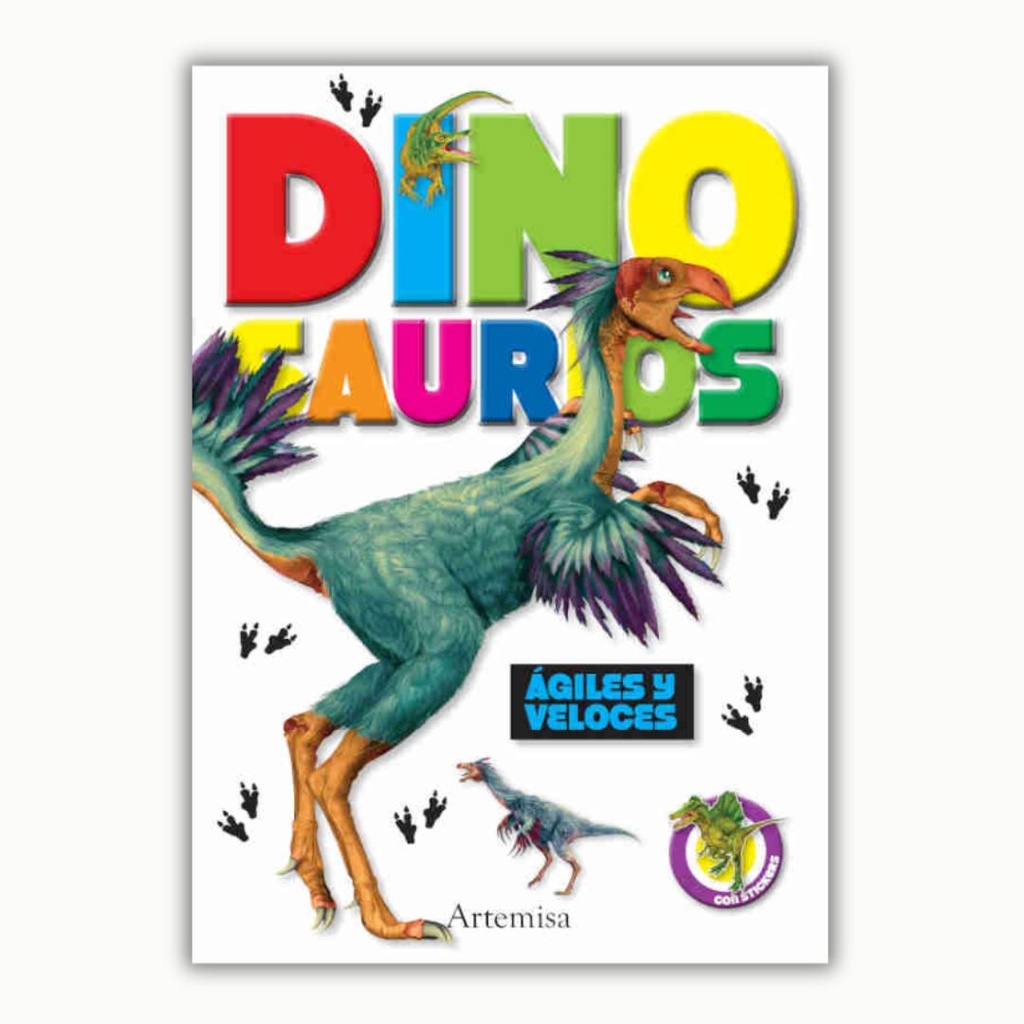 [6478] LIBRO DINOSAURIOS AGILES Y TERRIBLES - DINOTERRIBLES