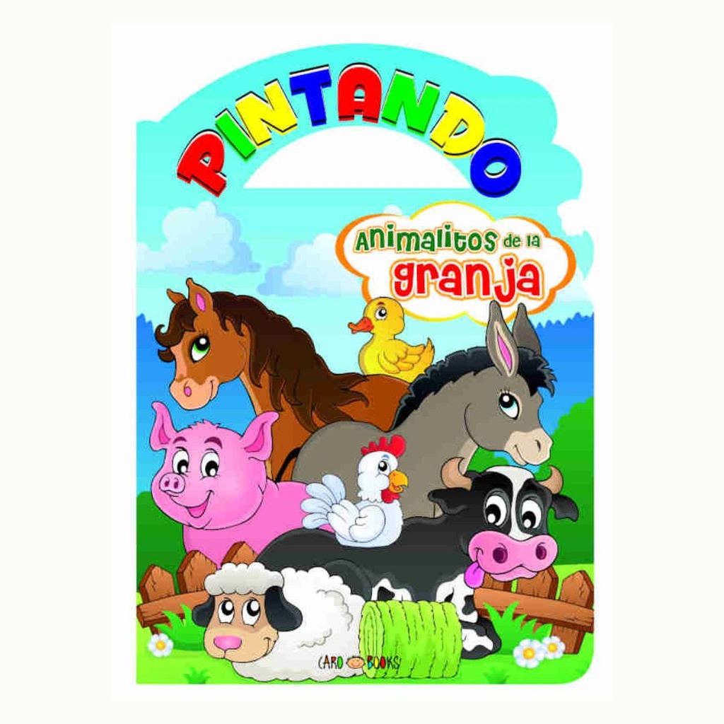 [6722] LIBRO PINTANDO ANIMALITOS DE LA GRANJA