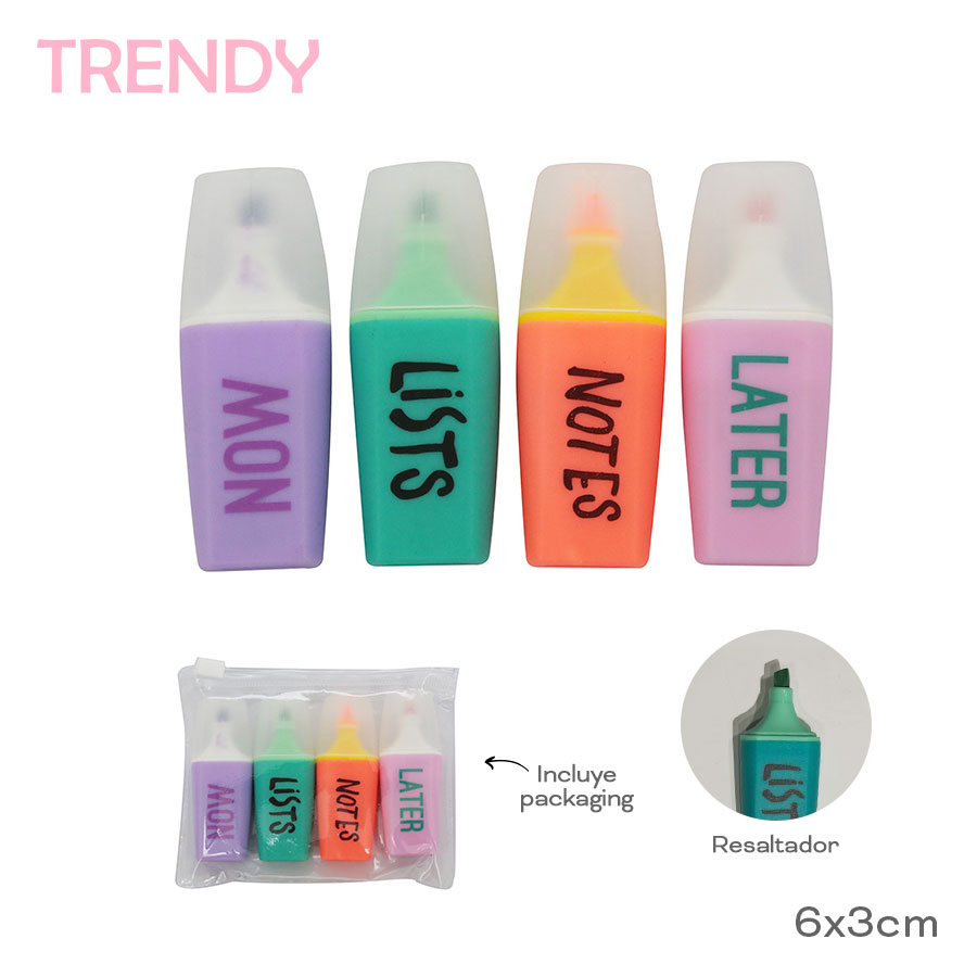 [617179] RESALTADOR TRENDY