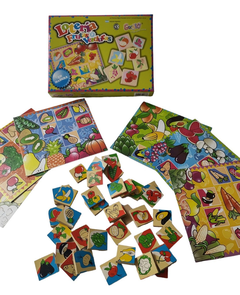 [81MES-LOT-00004] LOTERIA FRUTAS Y VERDURAS