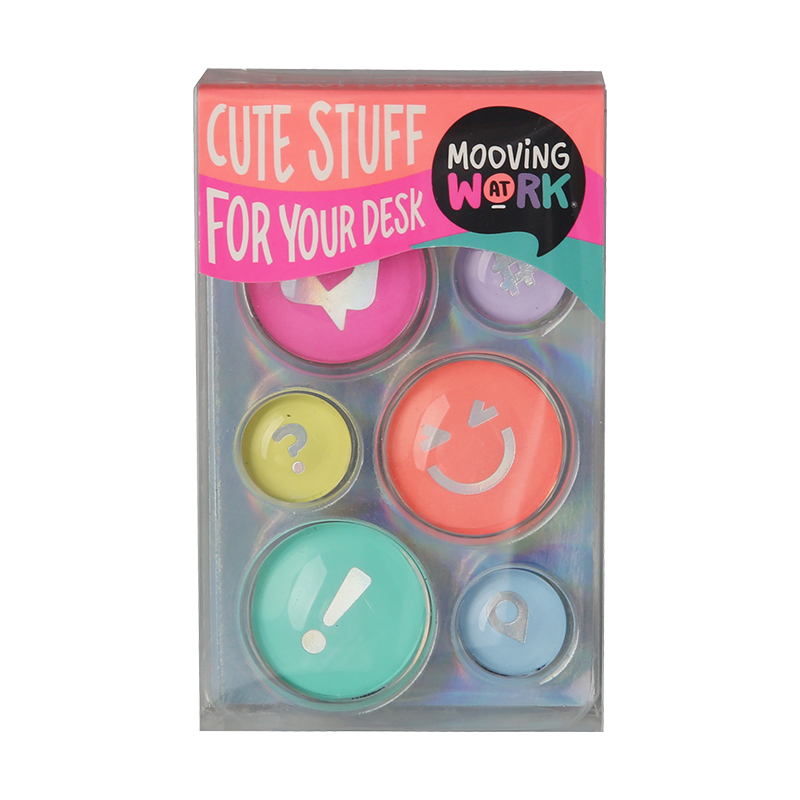 [62112050506] MAW MANIA - GLASS MAGNETS IMANES x6 MOOVING