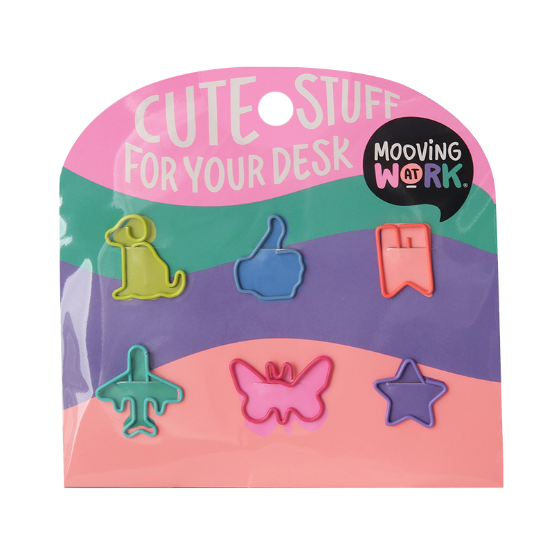 MAW MANIA - PAPER CLIPS CON FORMA x6 MOOVING