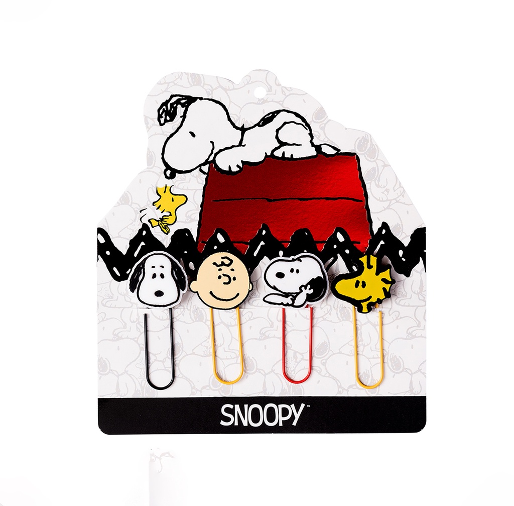 MAW SNOOPY - FUN PAPER CLIPS X4 MOOVING