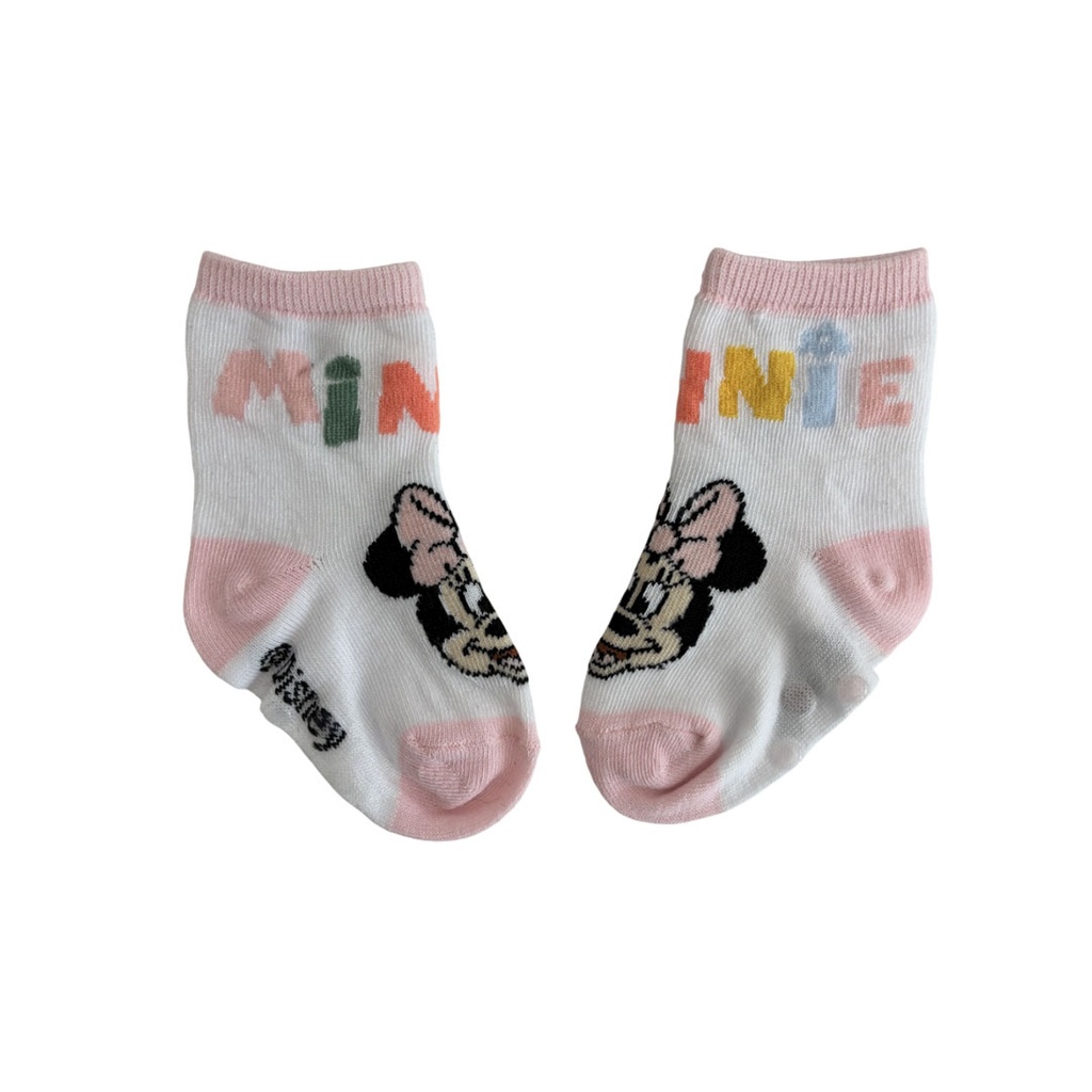 [8DMI7134] MEDIAS ANTIDESLIZANTES X12 PARES TALLE 1 SURTIDO MINNIE
