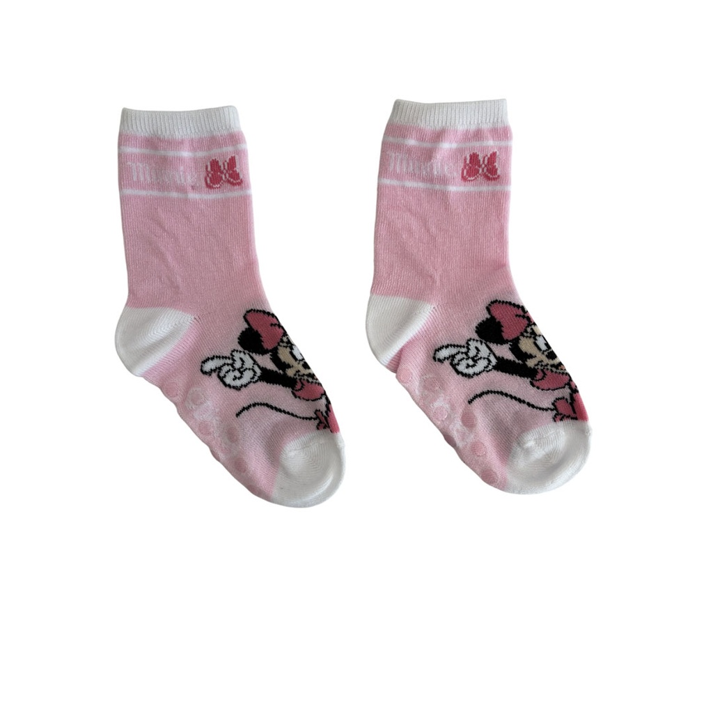 MEDIAS ANTIDESLIZANTES X12 PARES TALLE 2 SURTIDO MINNIE