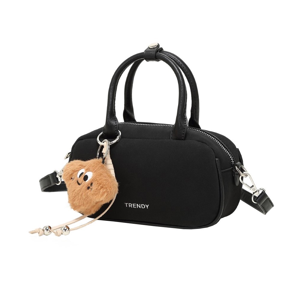 [122760-NEG] MINI CARTERA TRENDY (Negro)