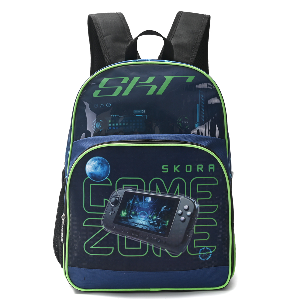 [337647] MOCHILA 16"GAMER GAME ZONE CON LLAVERO 40x29x17 CM