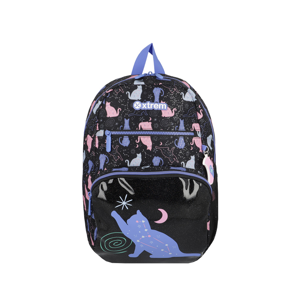 MOCHILA BACKPACK BOLT 5XT BLACK PURPLE CAT XTREM