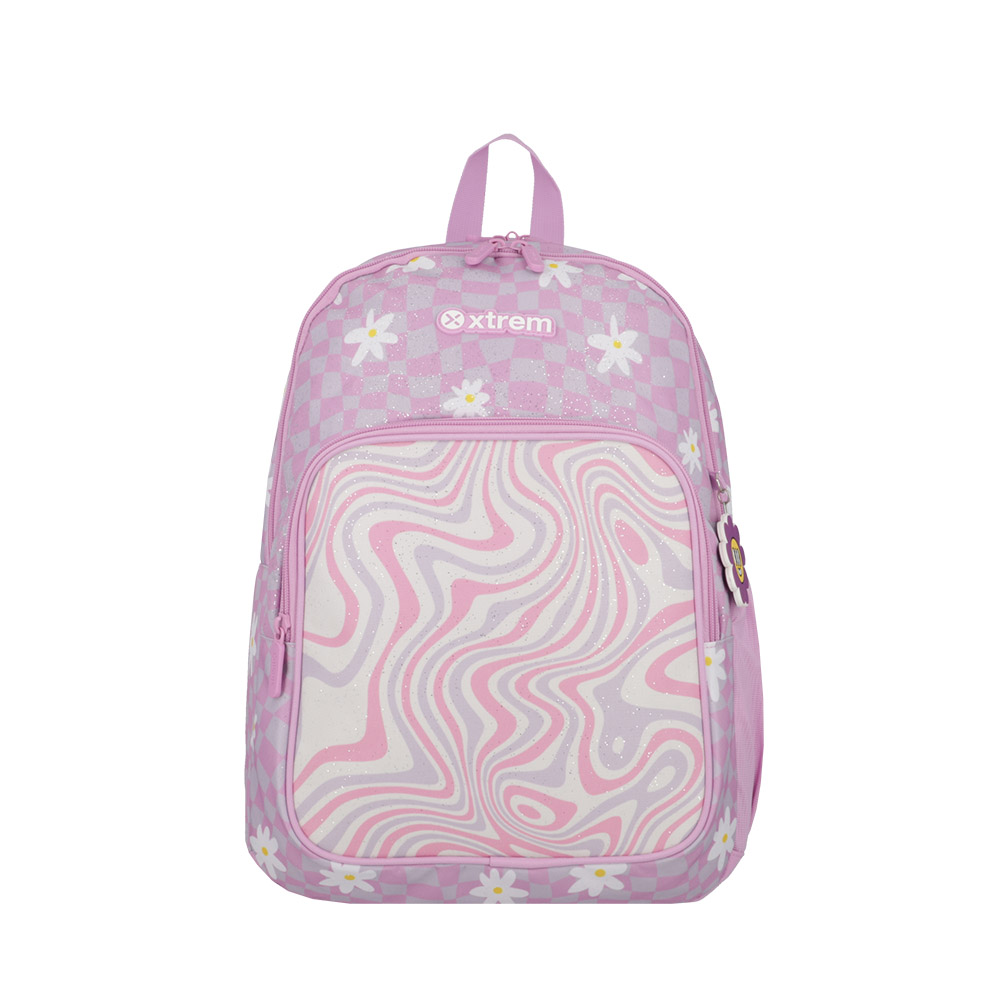 [315510894181] MOCHILA BACKPACK HOPPER 5XT PINK FLOWER XTREM