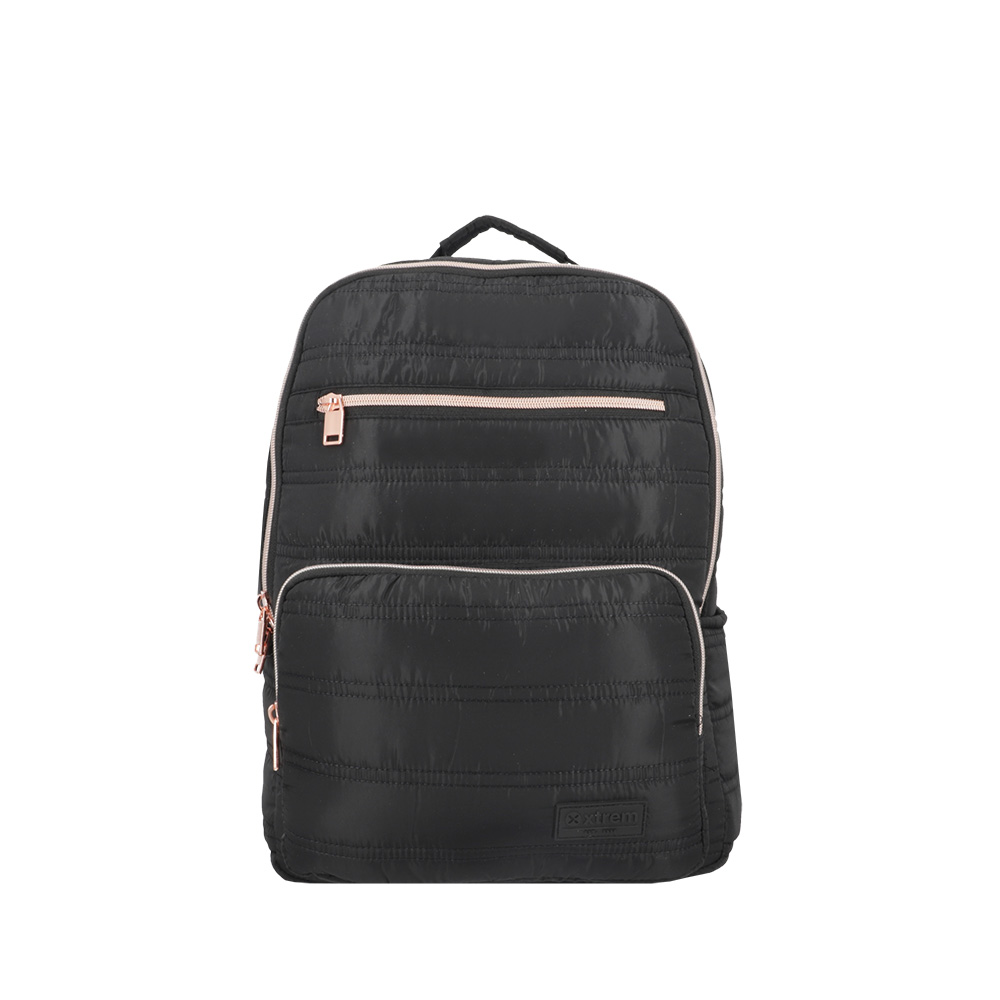 [3155091T0621] MOCHILA BACKPACK NEBRASKA 5XT BLACK/ROSE GOLD XTREM