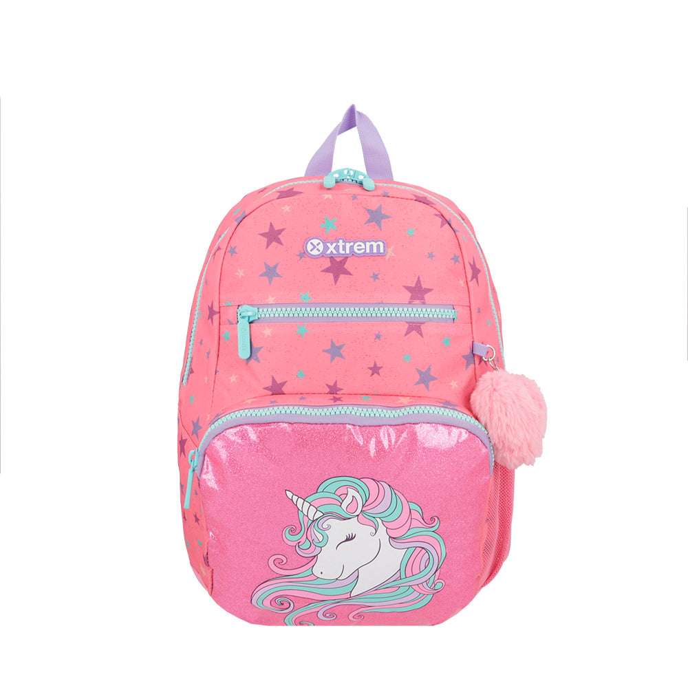 MOCHILA BOLT PINK UNICORN XTREM