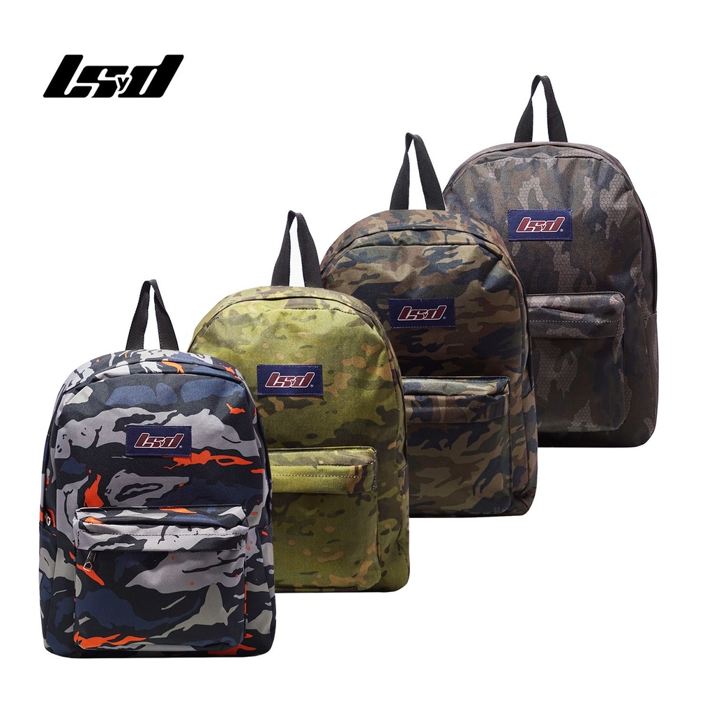 MOCHILA CAMUFLADA LSYD 16"