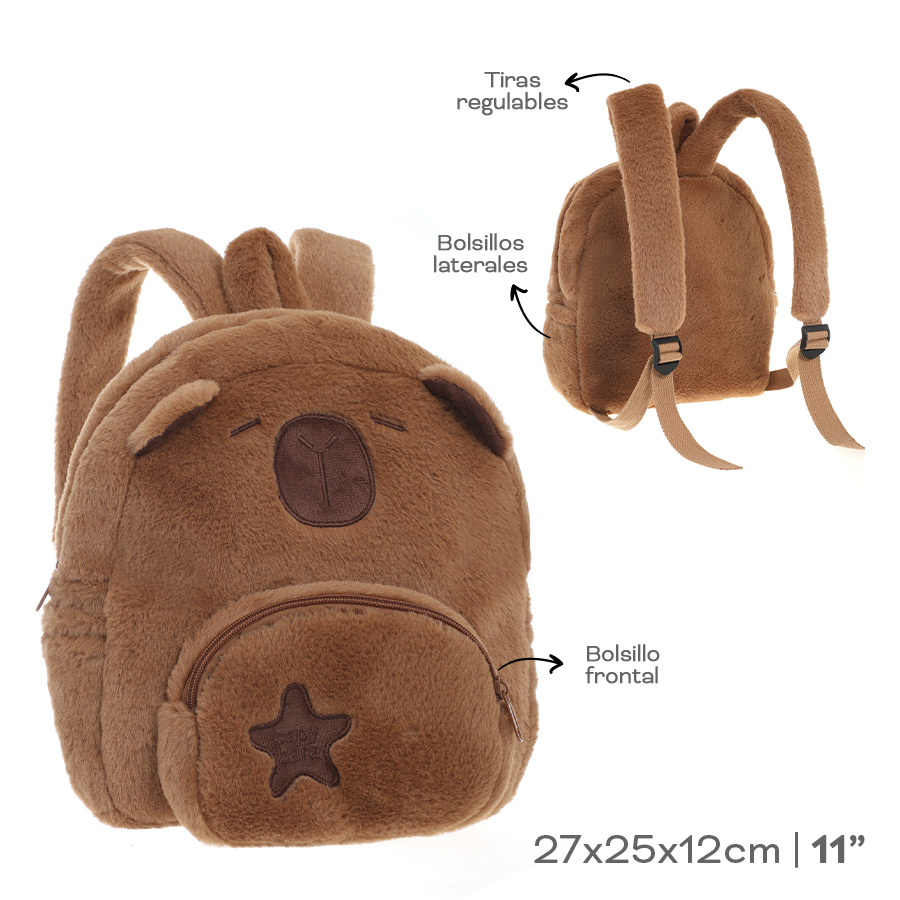 [153822] MOCHILA CAPYBARA TRENDY