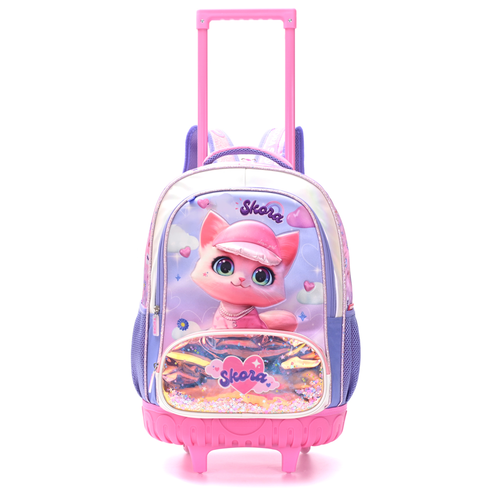 MOCHILA CARRO REFORZADO PLEGABLE THINK HAPPY PETS 32x45x15 CM SKORA