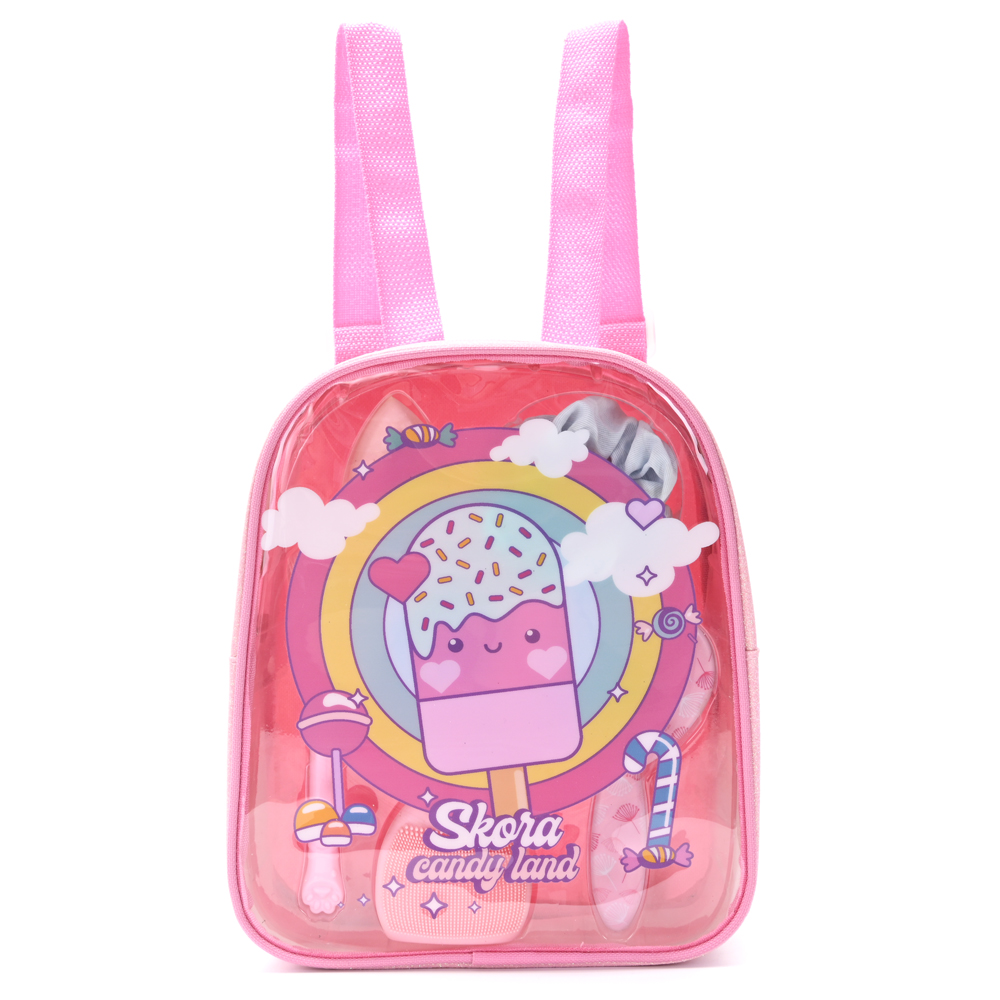 MOCHILA CON SET BAUTY HELADITO SKORA