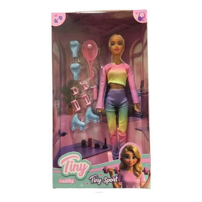 [8155855] MUÑECA TINY GYM 18x5,5x33 CM