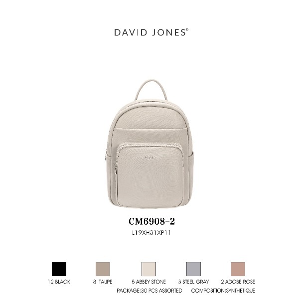 [1CM6908-2] MOCHILA DAVID JONES