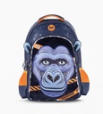 MOCHILA ESPALDA 18" CON LUZ LED GORILLA FOOTY