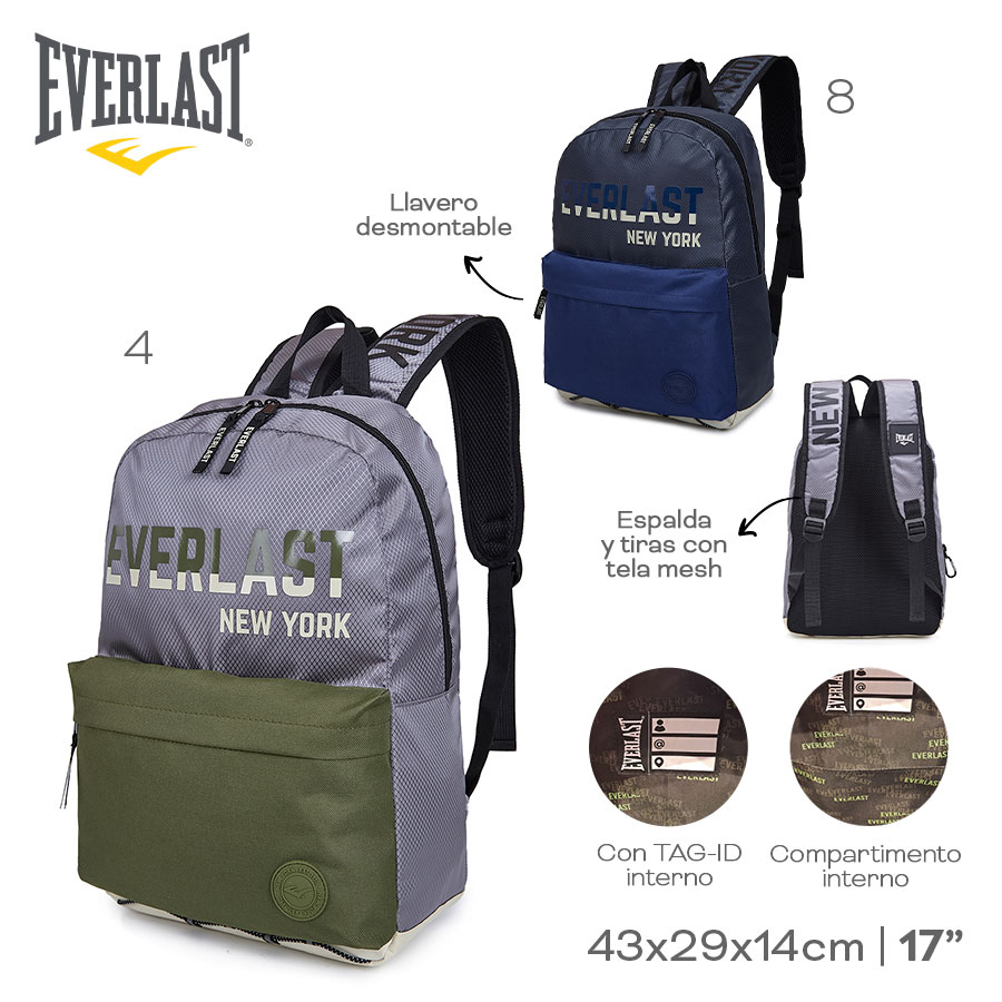 [322264-AZU] MOCHILA EVERLAST (Azul)