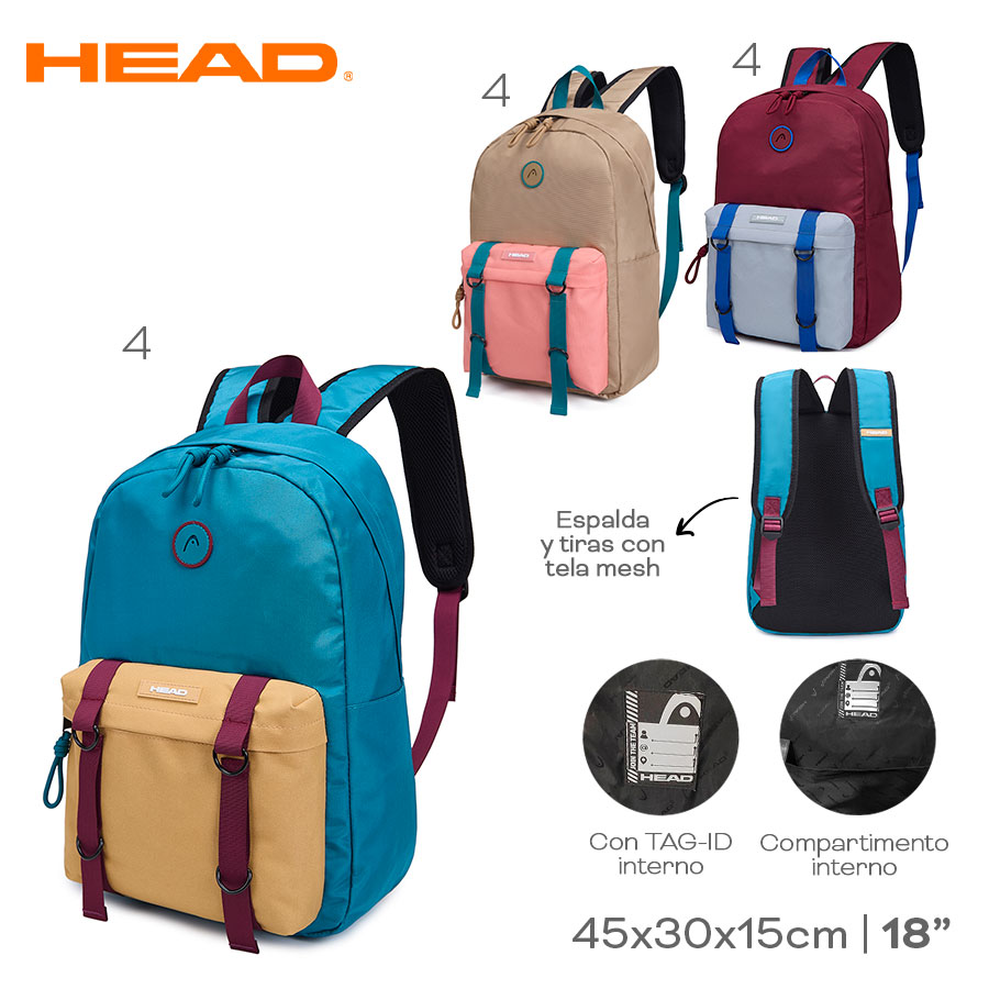 [322269-CEL] MOCHILA HEAD (Celeste)