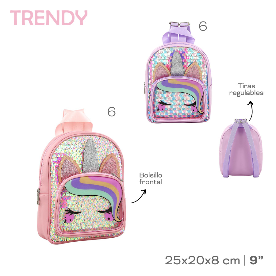 [119633] MOCHILA INFANIL TRENDY