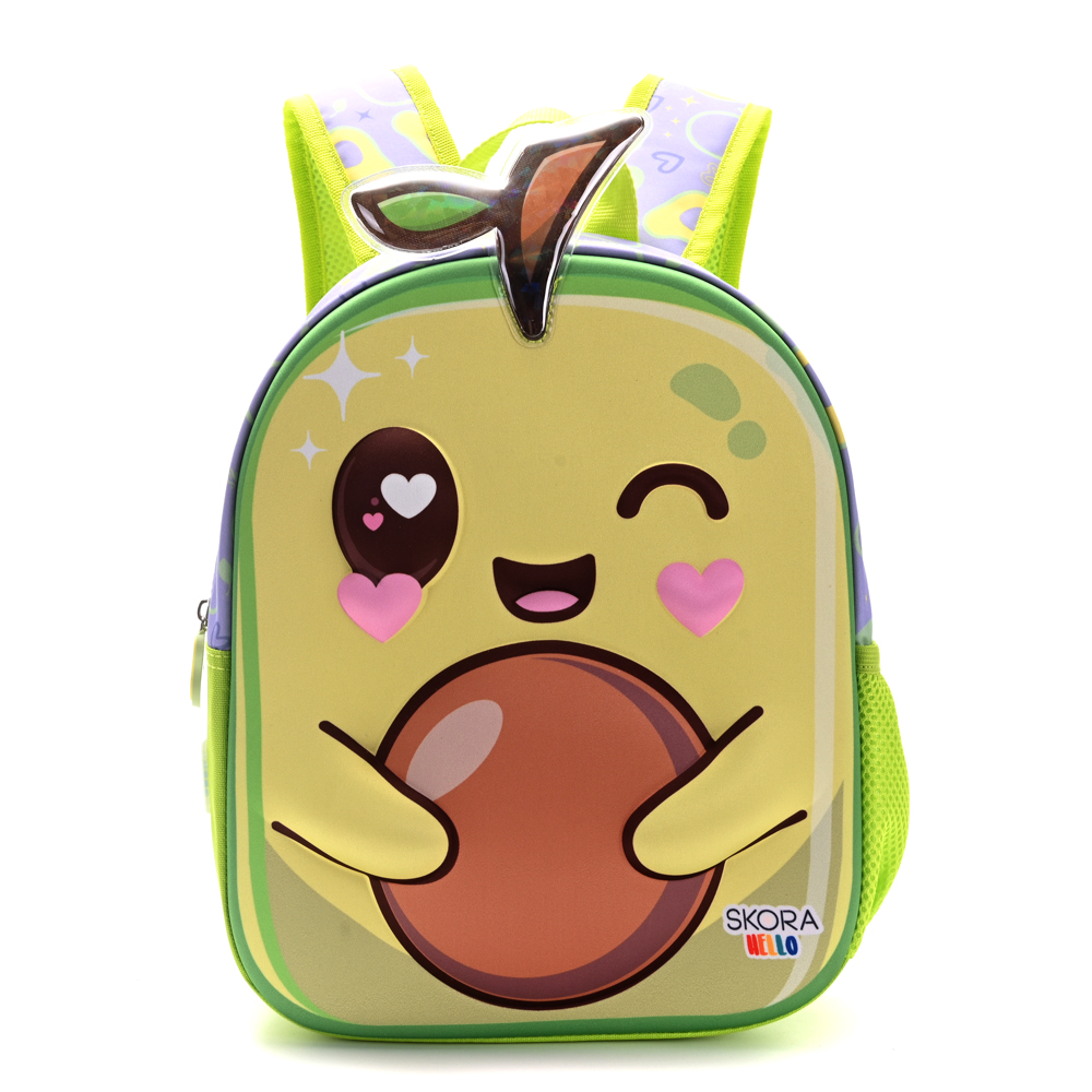 MOCHILA KAWAII TERMOFORMADA PALTA 22x30x10CM SKORA