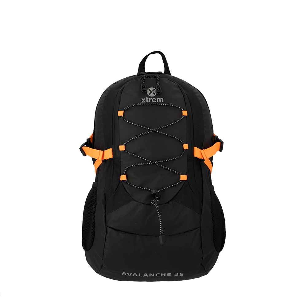 [314621210701] MOCHILA OUTDOOR AVALANCHE  BLACK/ORANGE XTREM