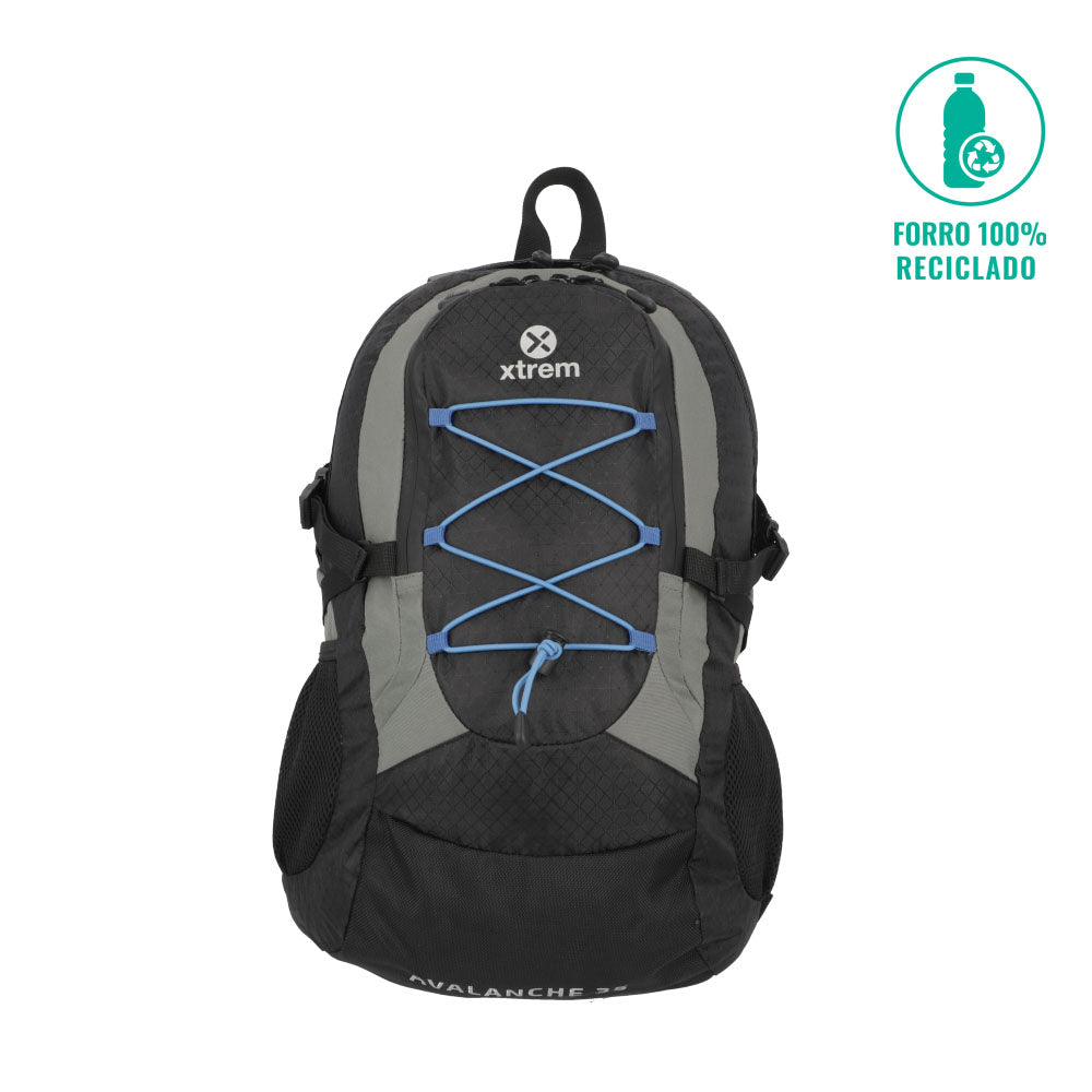 MOCHILA OUTDOOR AVALANCHE GREY/BLUE  XTREM
