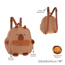 MOCHILA PELUCHE CAPYBARA  INFANTIL TRENDY