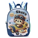 MOCHILA PETIT TERMOFORMADA AVION 22x30x10CM SKORA