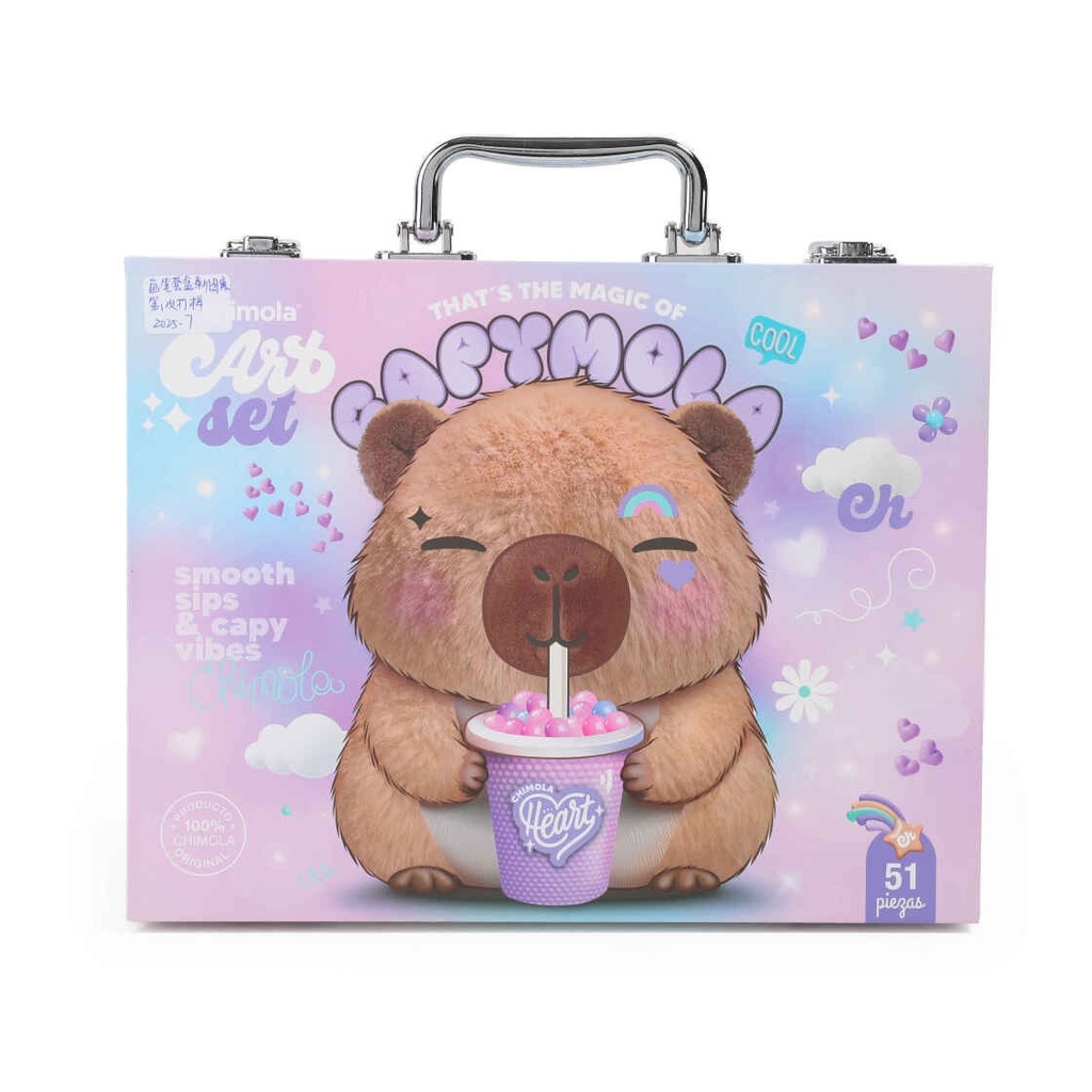 [6ST77] ART SET CHIMOLA CAPYBARA