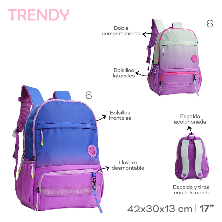 MOCHILA TRENDY