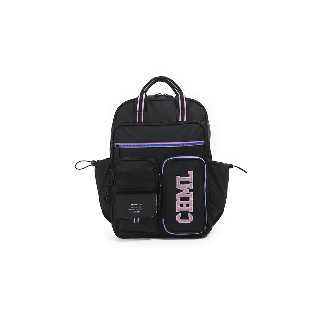 [3FS110-BLA] MOCHILA UNIVERSITY ESPALDA 17" CHIMOLA (Black)