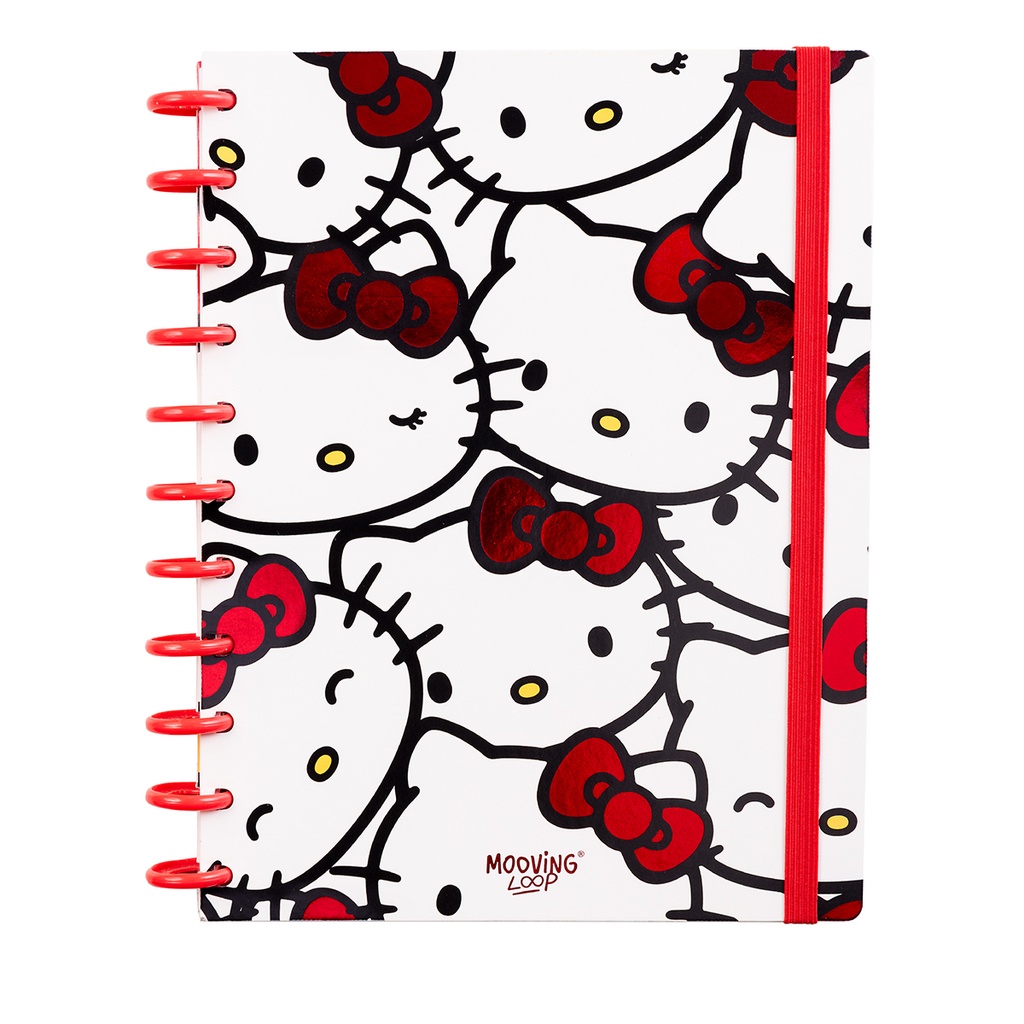 MOOVING LOOP - CUADERNO DE DISCOS CARTA HELLO KITTY MOOVING