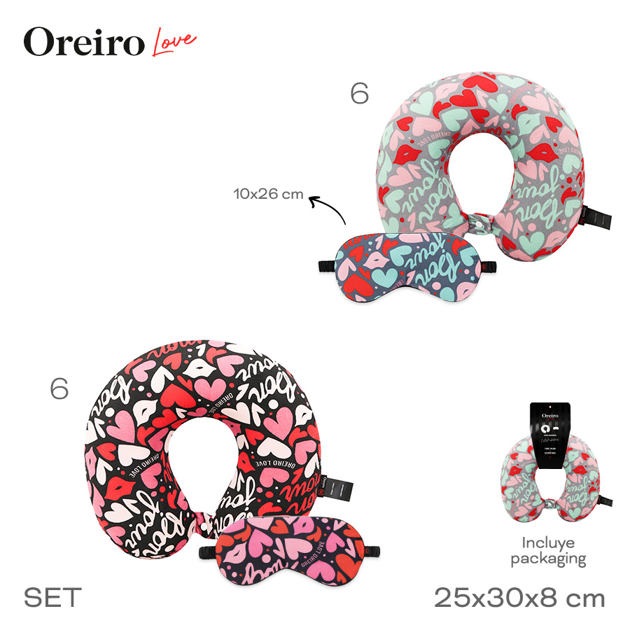 [831320] SET DE VIAJE OREIRO ALMOHADA Y MASCARA