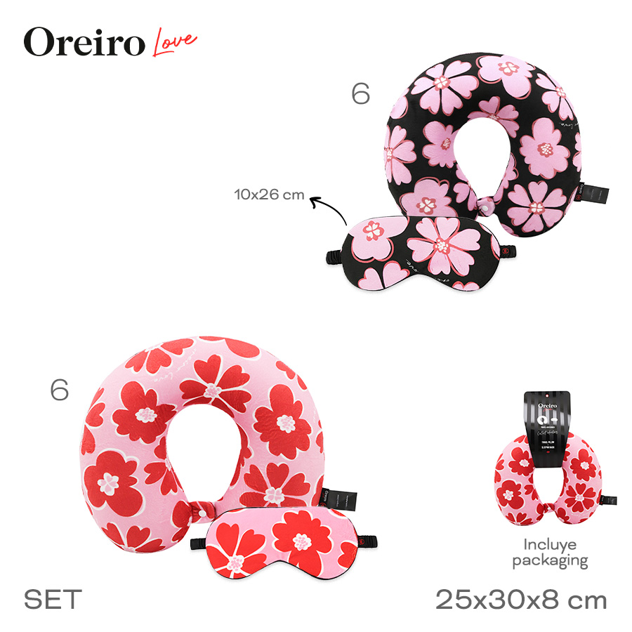 [831322] SET DE VIAJE OREIRO ALMOHADA Y MASCARA