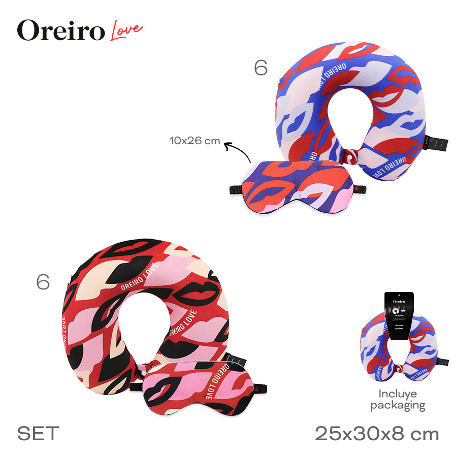 [831323] SET DE VIAJE OREIRO ALMOHADA Y MASCARA