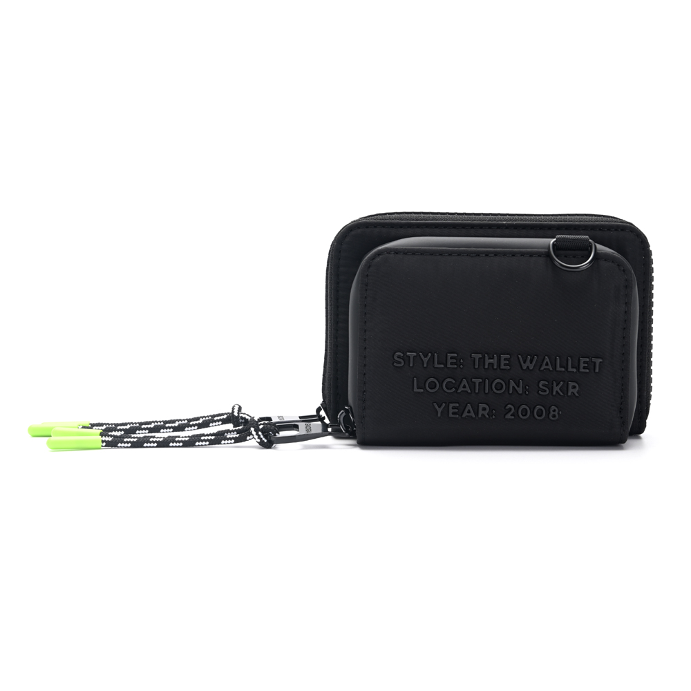 [541666-NEG] BILLETERA ZAGORA CON BOLSILLO FRONTAL SKORA (Negro)