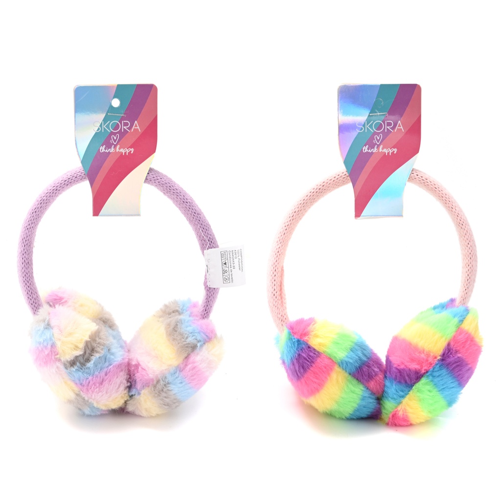 [843610] OREJERA CORAZON RAINBOW INFANTIL SKORA