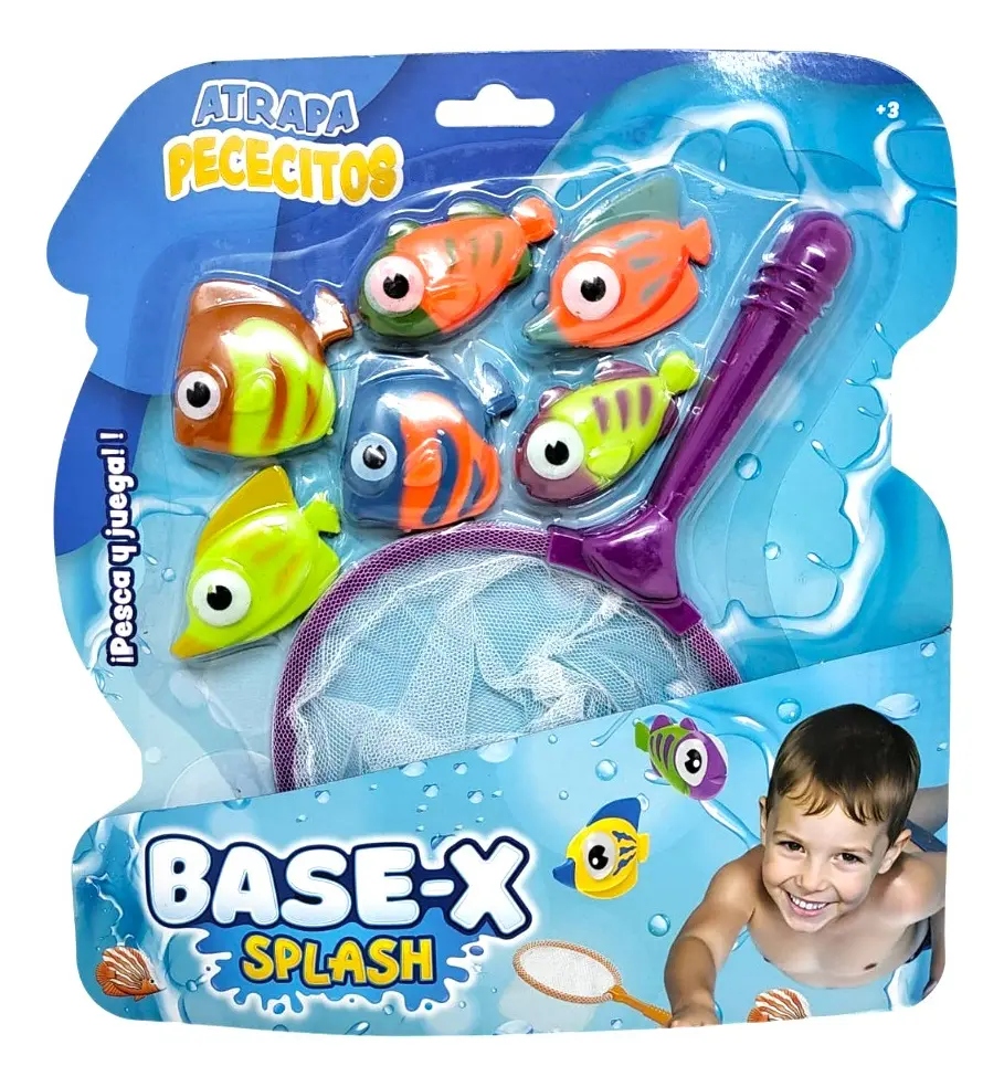 ATRAPA PECECITOS JUEGO DE AGUA 25X1X25 CM