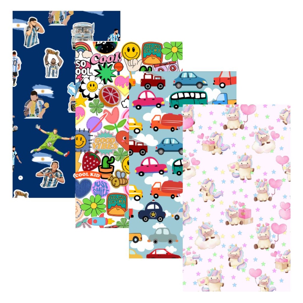 [6CLPF] PAPEL PARA FORRAR (SOLO x10 HOJAS) (Surtido)